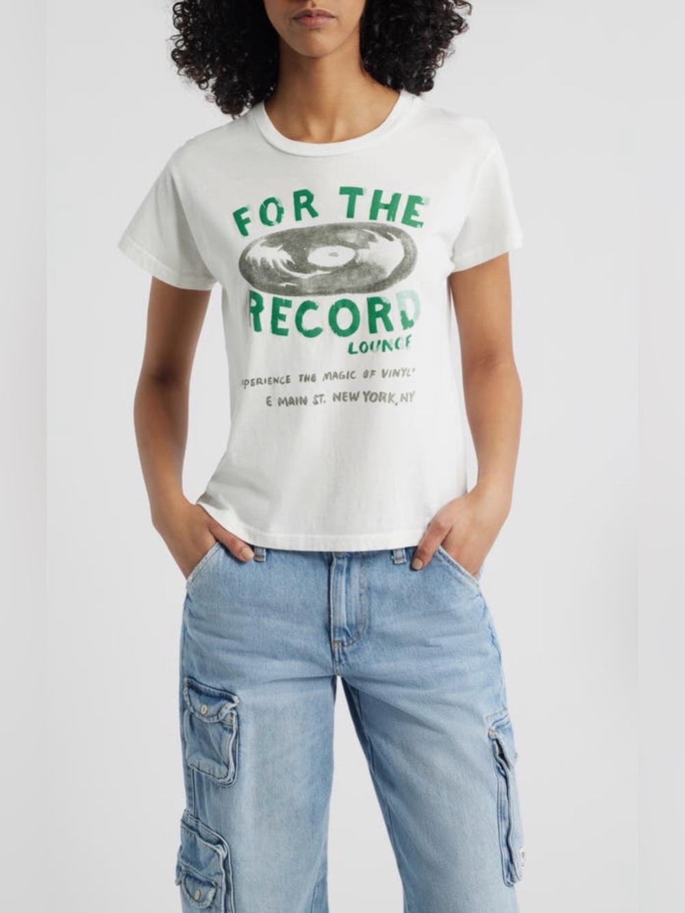 New Daydreamer by Free People For the Record Solo Graphic Tee